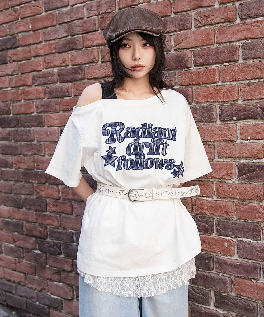 WEGO タンクレイヤードワンショルビッグT 