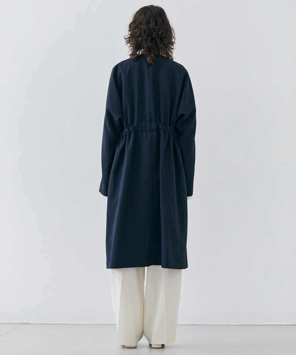 BEIGE， 【洗える】PORDIC / ノーカラードルマンロングコート 