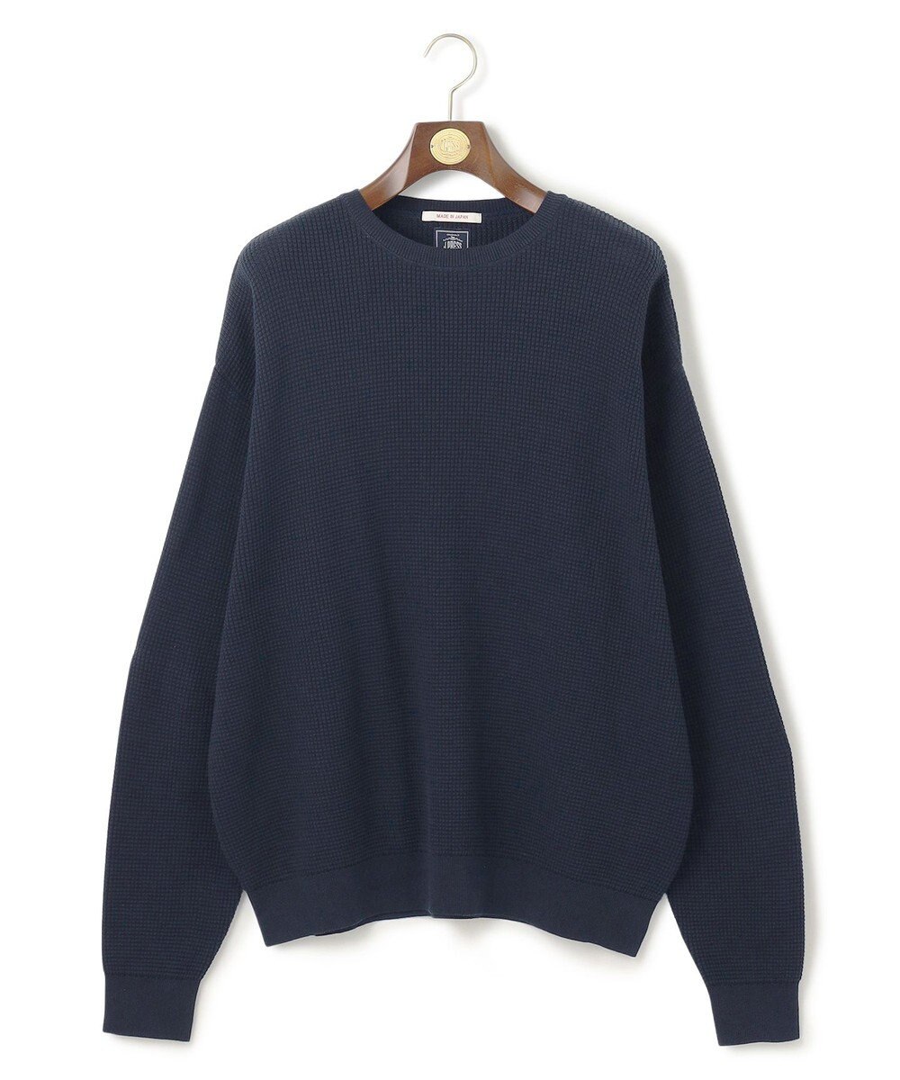 J.PRESS MEN 【J.PRESS ORIGINALS】Suvin Gold Thermal Knit / Made in Japan 