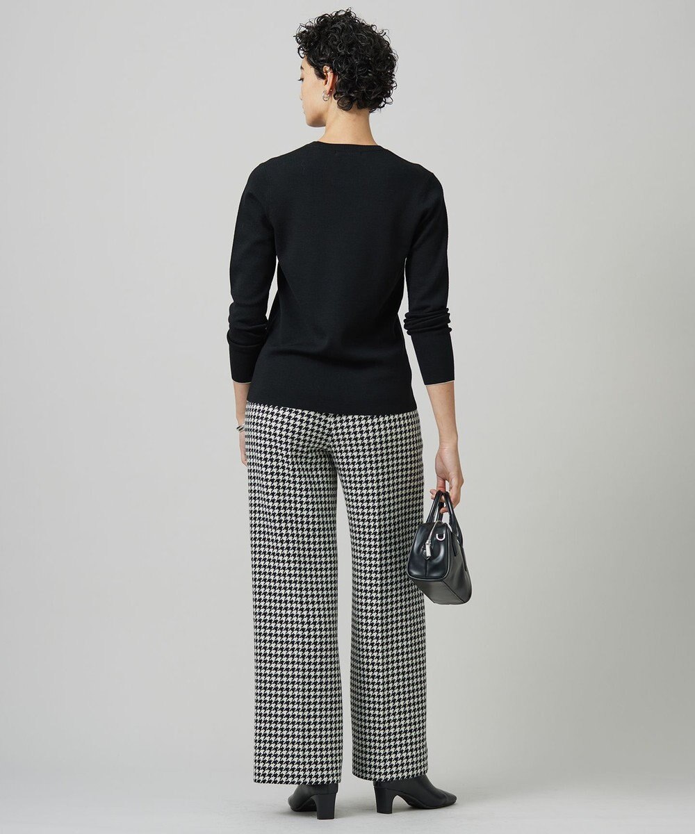 ICB 【洗える】 エクストラファインメリノ クルーネックプルオーバー 