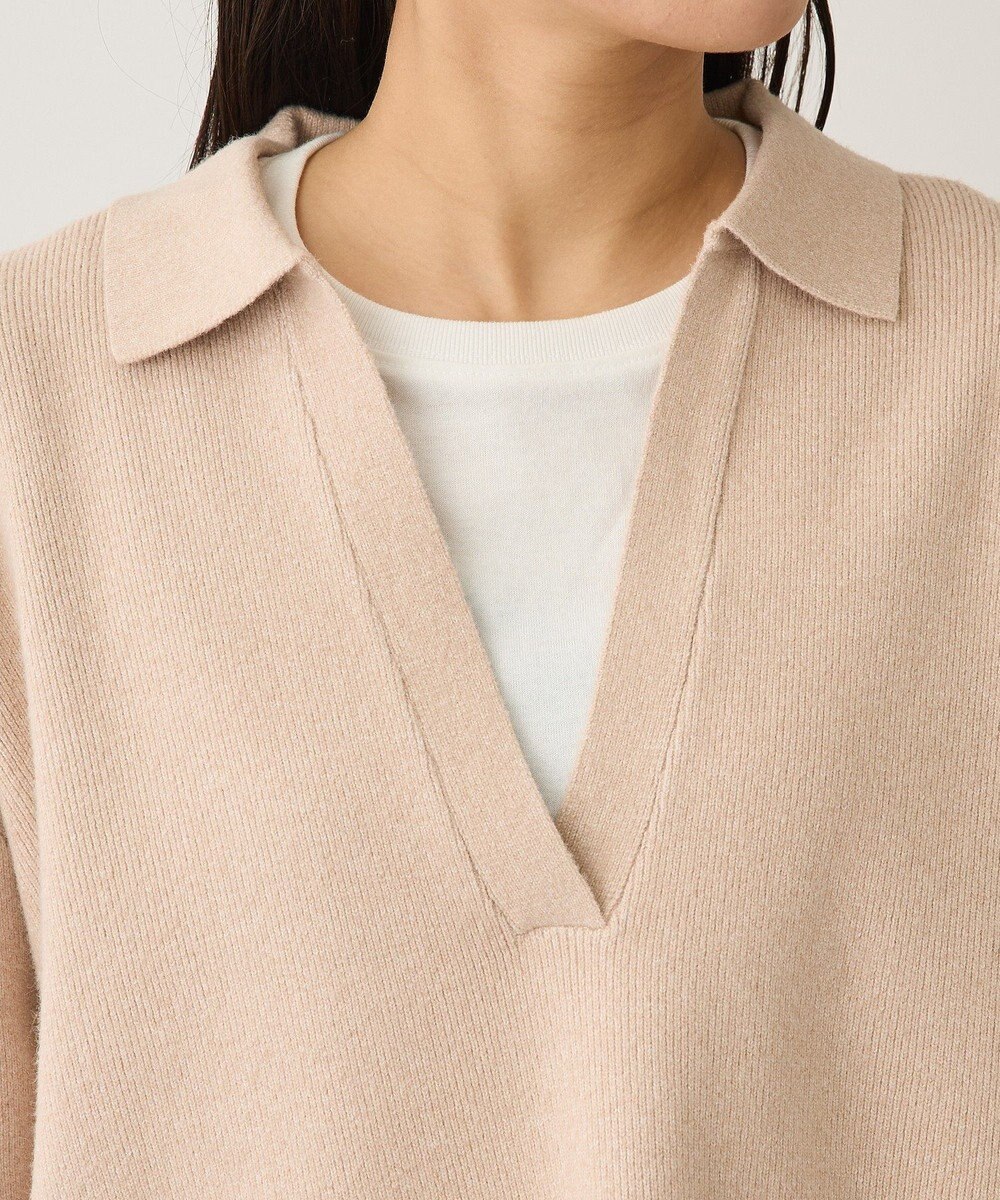 CRAFT STANDARD BOUTIQUE 深Vネックニットプルオーバー 