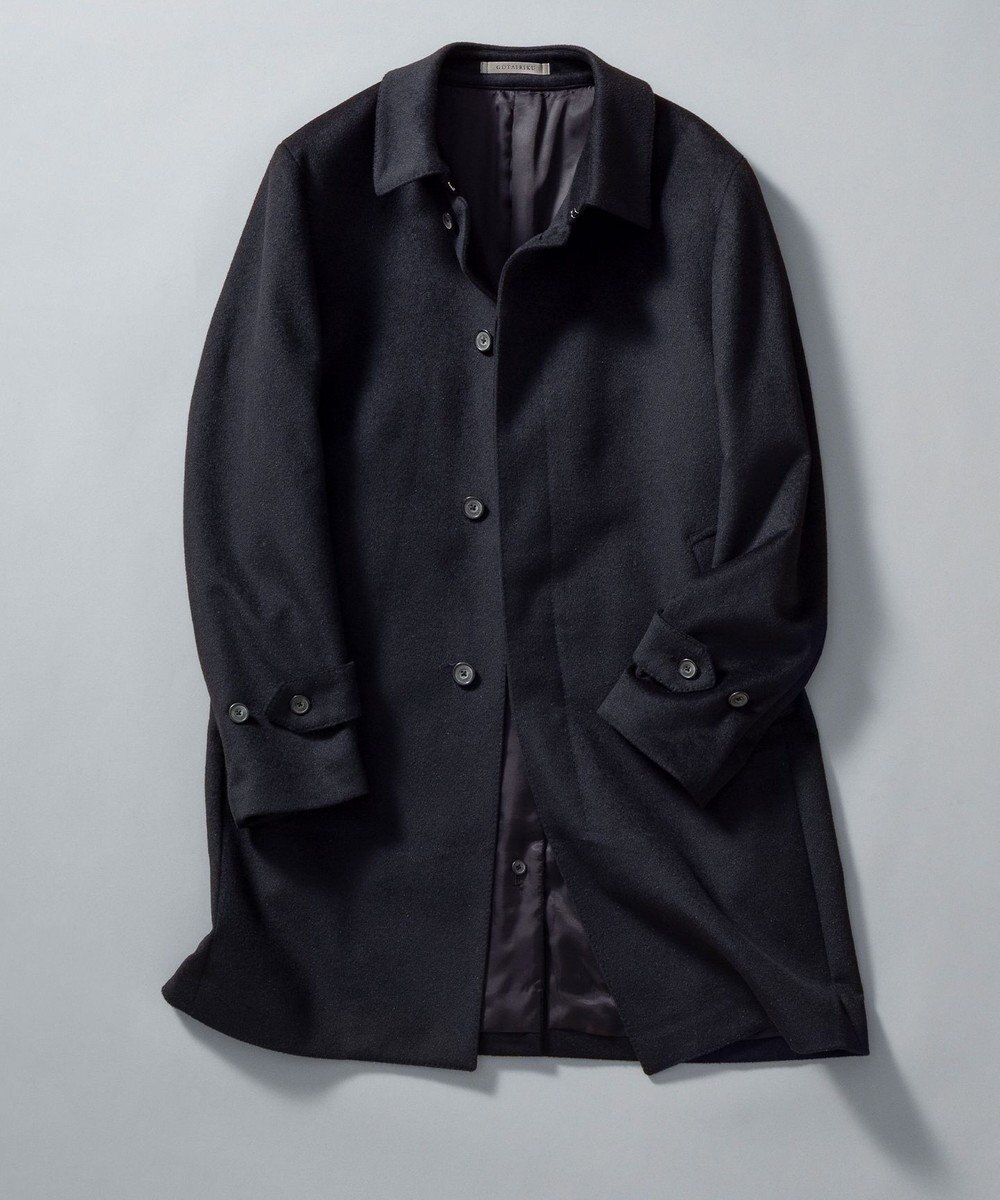 GOTAIRIKU ライトウェイトアンゴラ ステンカラーコート 