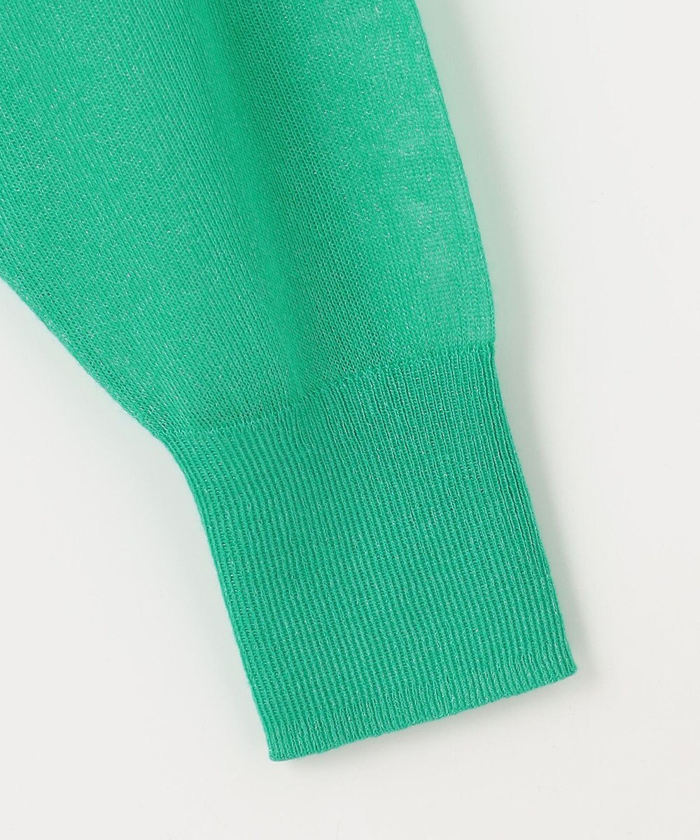 Feroux 【洗える】シアーカラー カーディガン 