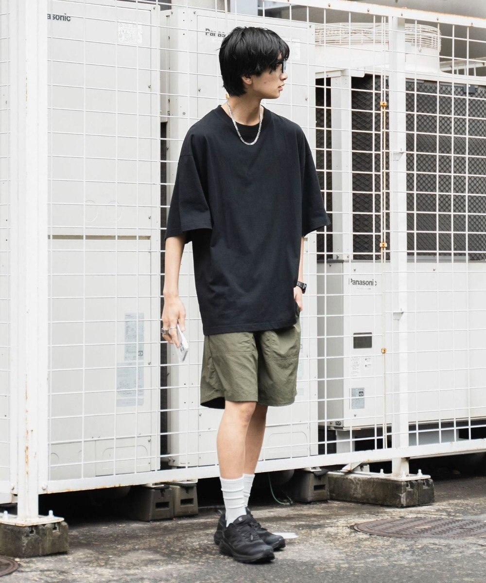 WEGO 【速乾/ウエストゴム/SMLサイズ】ナイロンイージーショーツ 