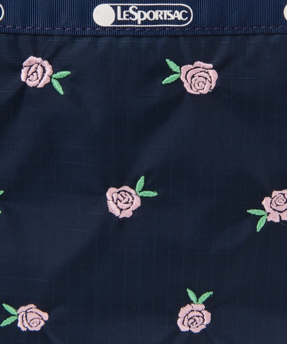 LeSportsac SMALL JENNI/ピンクローズエンブロイダリー 