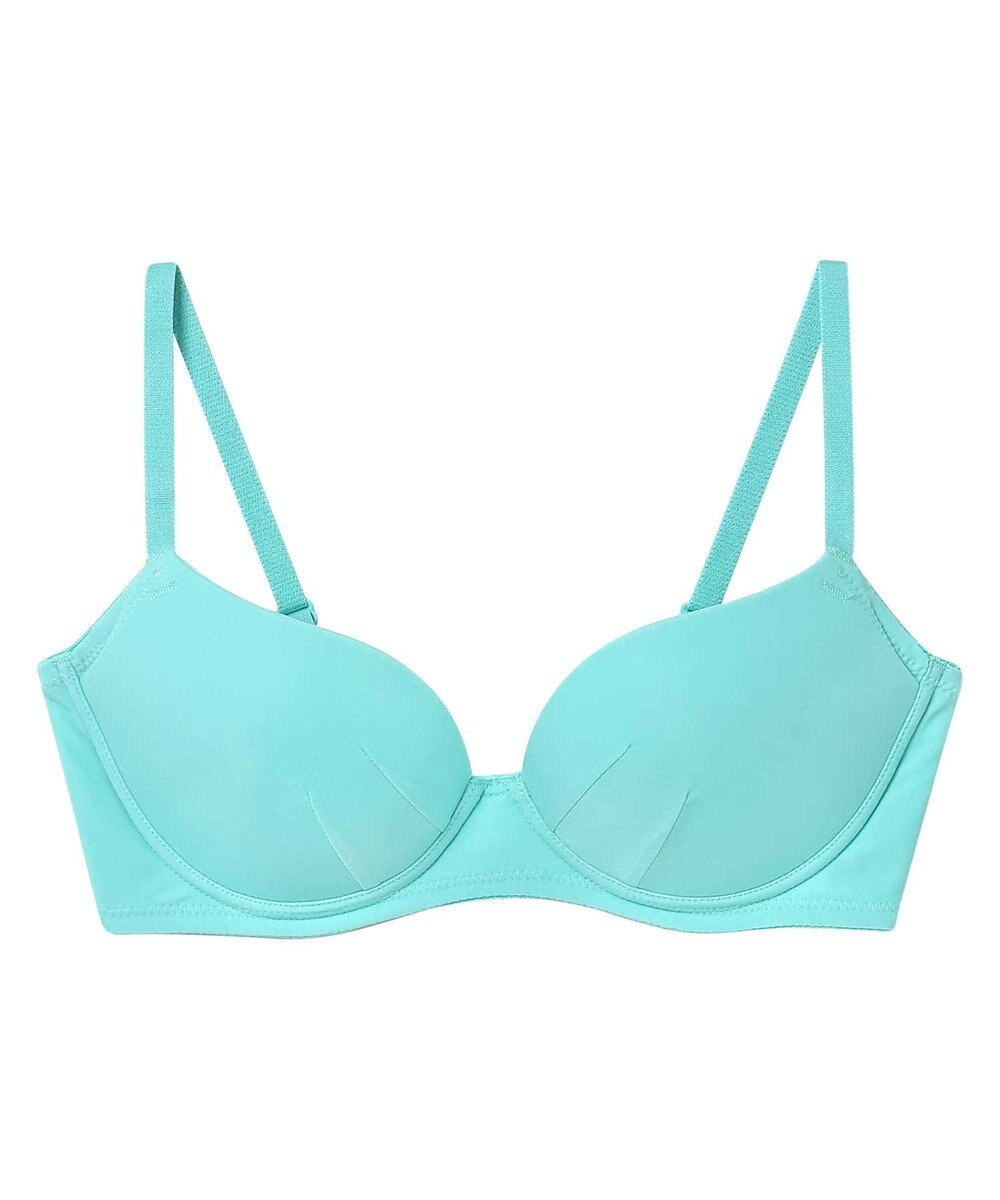 AMPHI 【NAILS INCコラボ】 ノンワイヤーブラ 谷間をメイク 脇高設計 背中をスムージング Aカップあり 【BRAGENIC ブラジェニック スムージングタイプ】 ブラジャー ブラ ワイヤレス BMI245 アンフィ／ワコール 