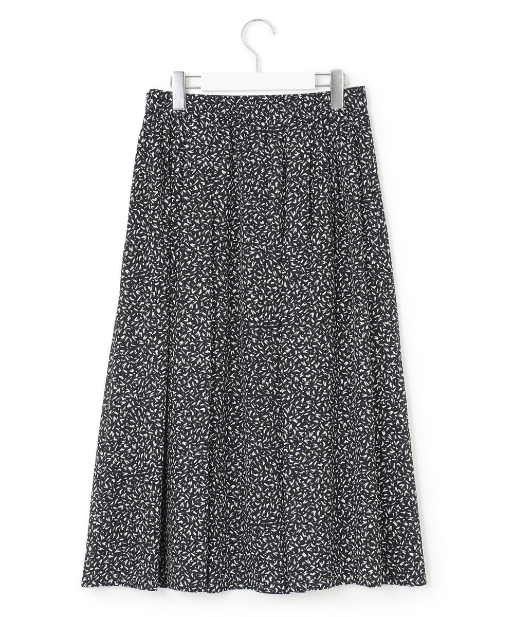 23区 S 【接触冷感/吸水速乾】ペインティングプリント スカート 