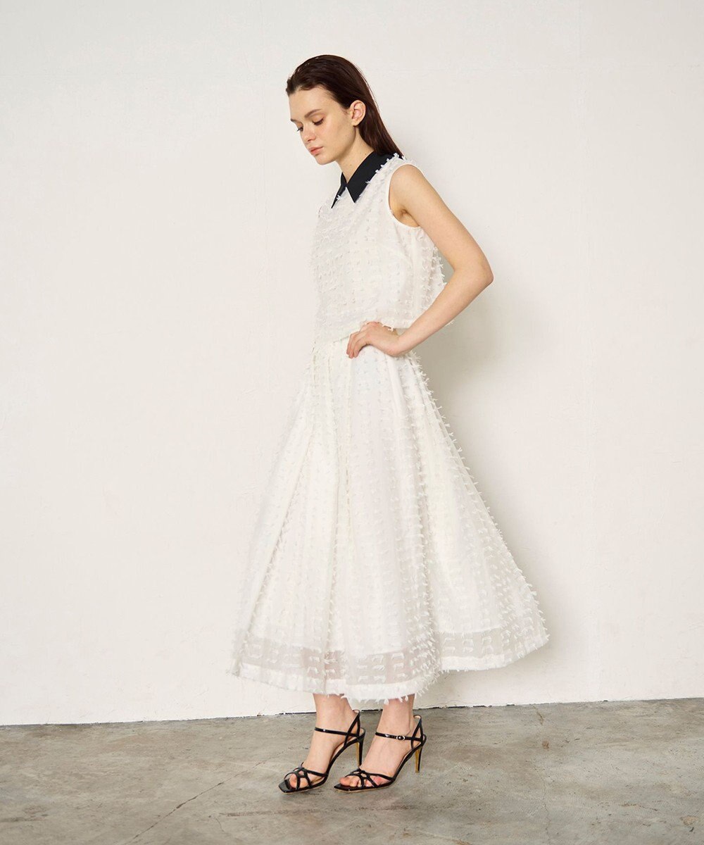 GRACE CONTINENTAL シアージャガード トップ 