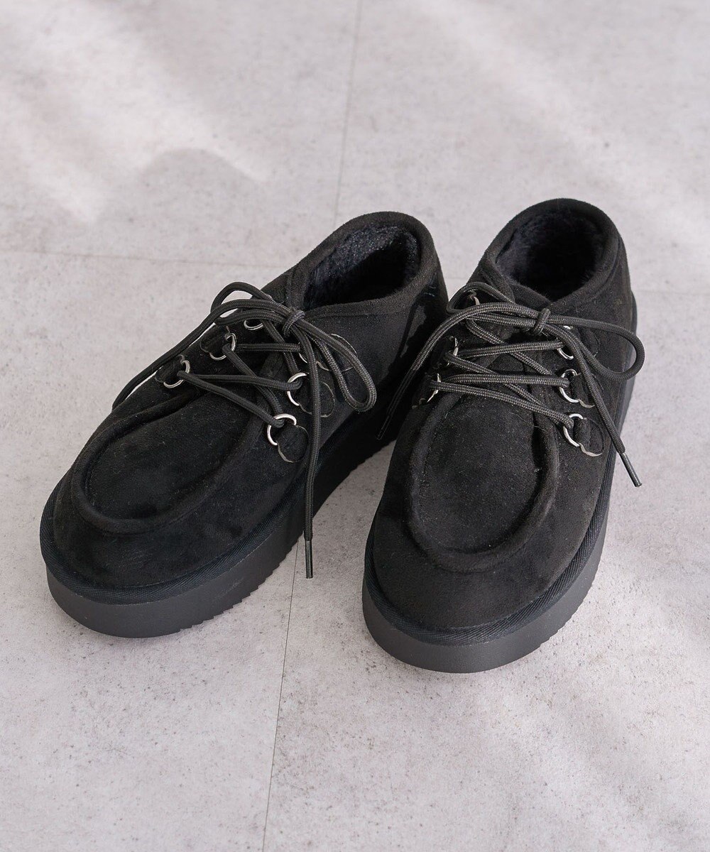 Green Parks ＲＵＰＩＳ．レースアップファーモカシューズ 