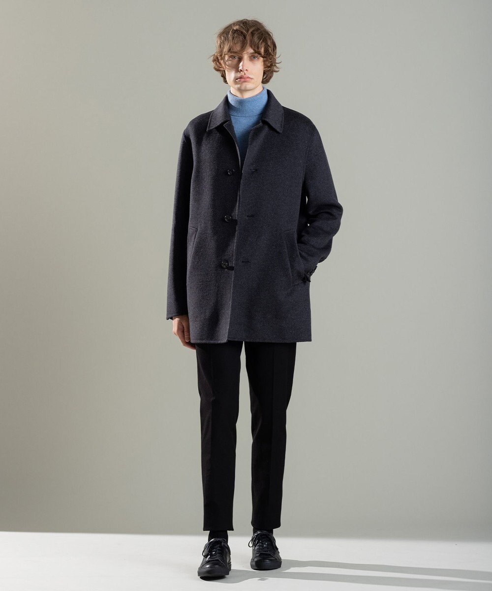 JOSEPH HOMME DOUBLE FACE CASHMERE  BALMACHAN COAT 