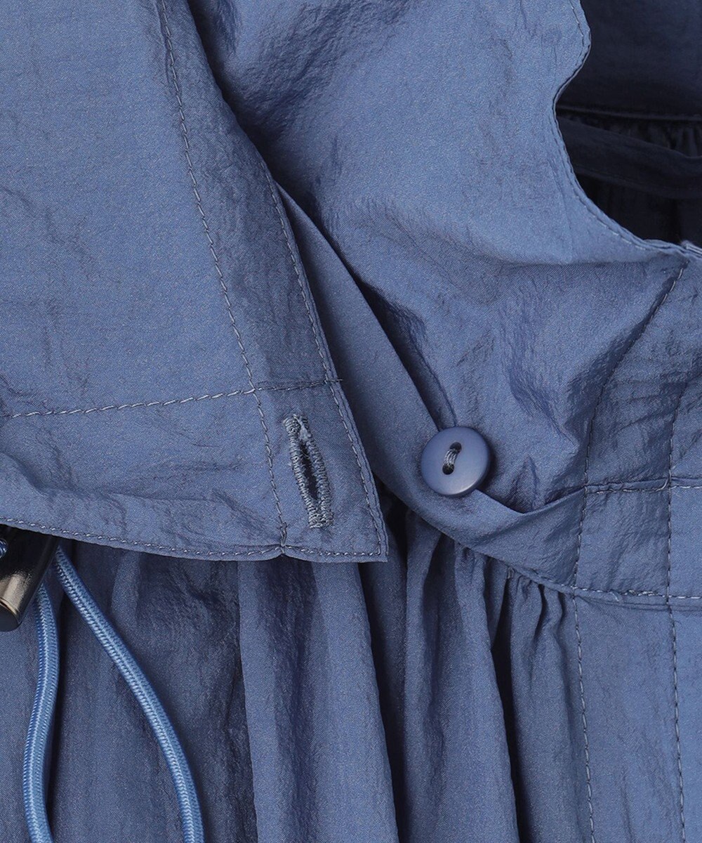 ICB 【撥水加工】シアーナイロンタフタ フーデットコート 