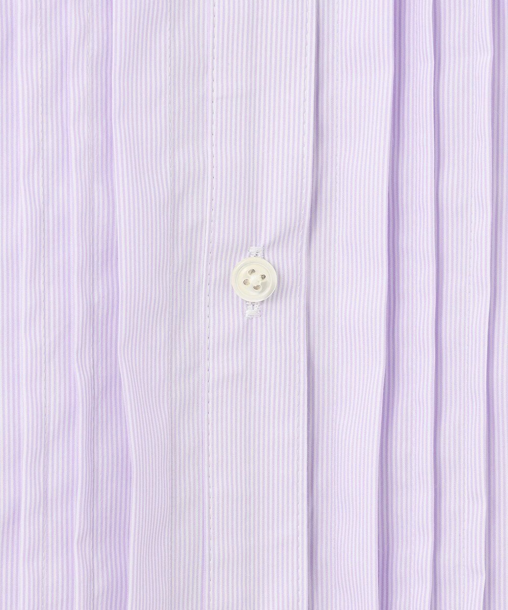 J.PRESS LADIES 【洗える】BEZ VEGA ストライプ ピンタック ブラウス 