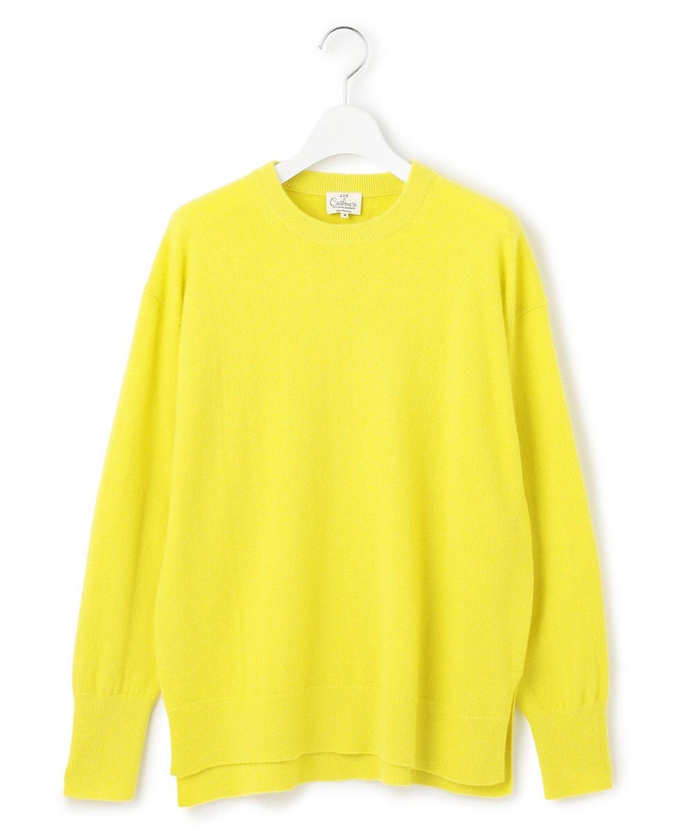 23区 S 【見上愛さん着用/Oggi・STORY掲載】ピュアカシミヤ クルーネック ニット 