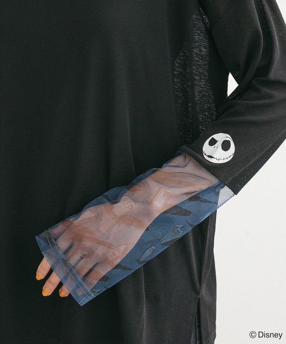 Green Parks ナイトメア／袖シアーＴシャツ 