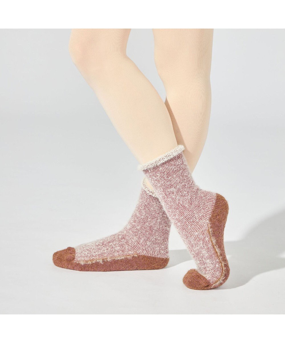 Chacott ふわふわオーバーソックス(アルパカ糸使用) 