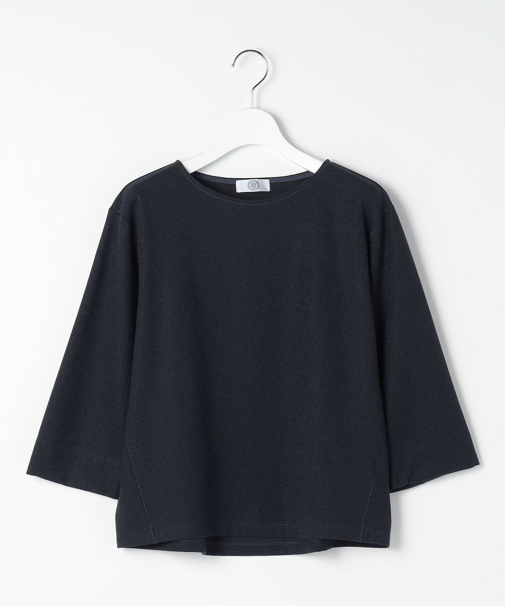 J.PRESS LADIES ラメ針抜き カットソー 