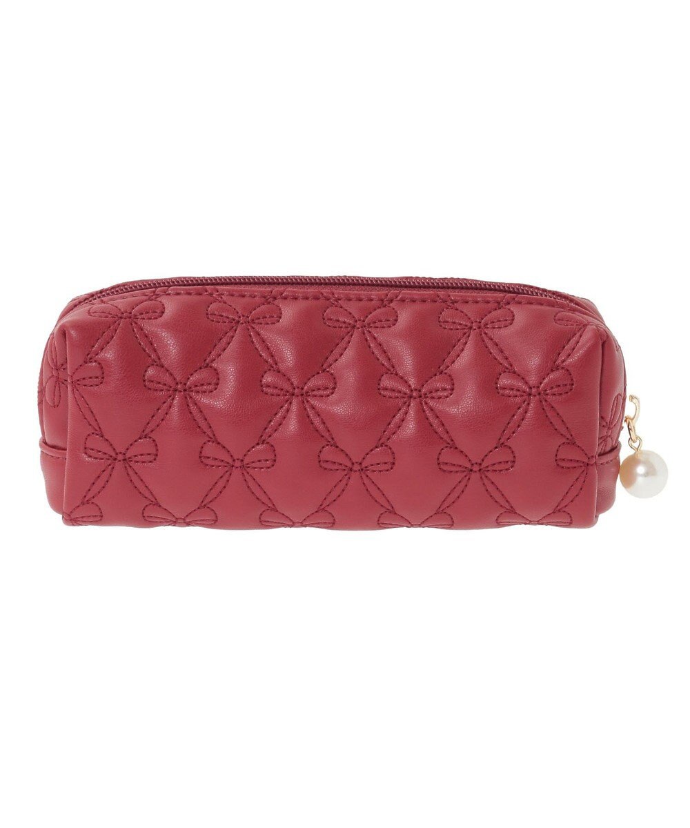 Maison de FLEUR リボンキルティングロングポーチ 