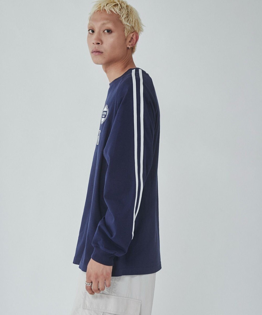 WEGO 【ユニセックス着用ITEM】ラインゲームロゴT（LS） 