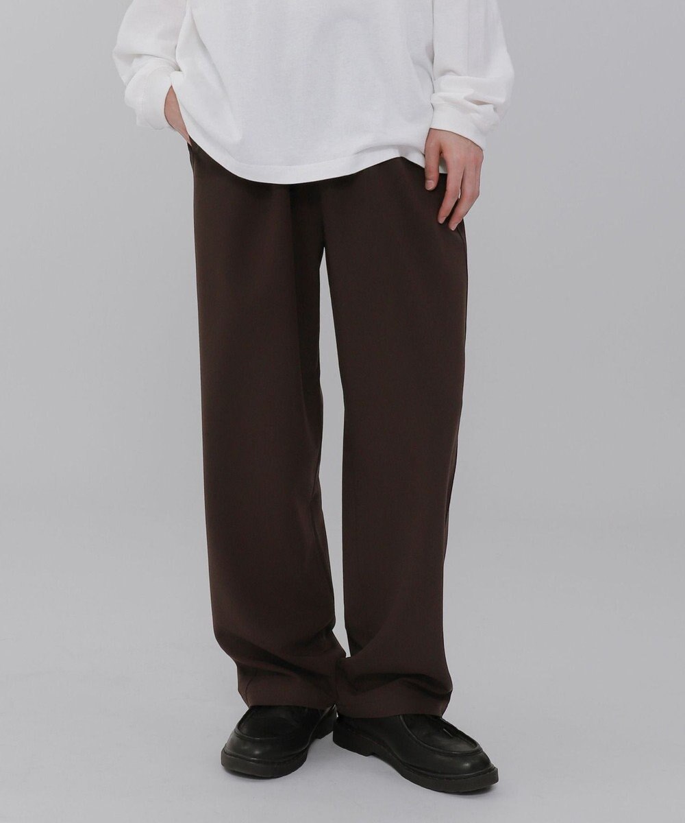 WEGO 【ウエストゴム/SMLサイズ展開】TRイージーストレートパンツ 