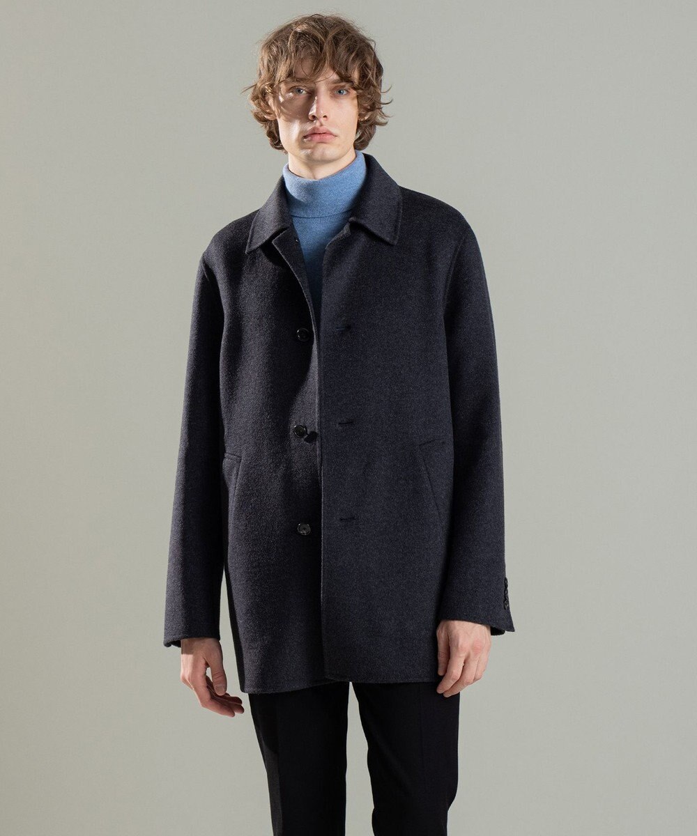JOSEPH HOMME DOUBLE FACE CASHMERE  BALMACHAN COAT 