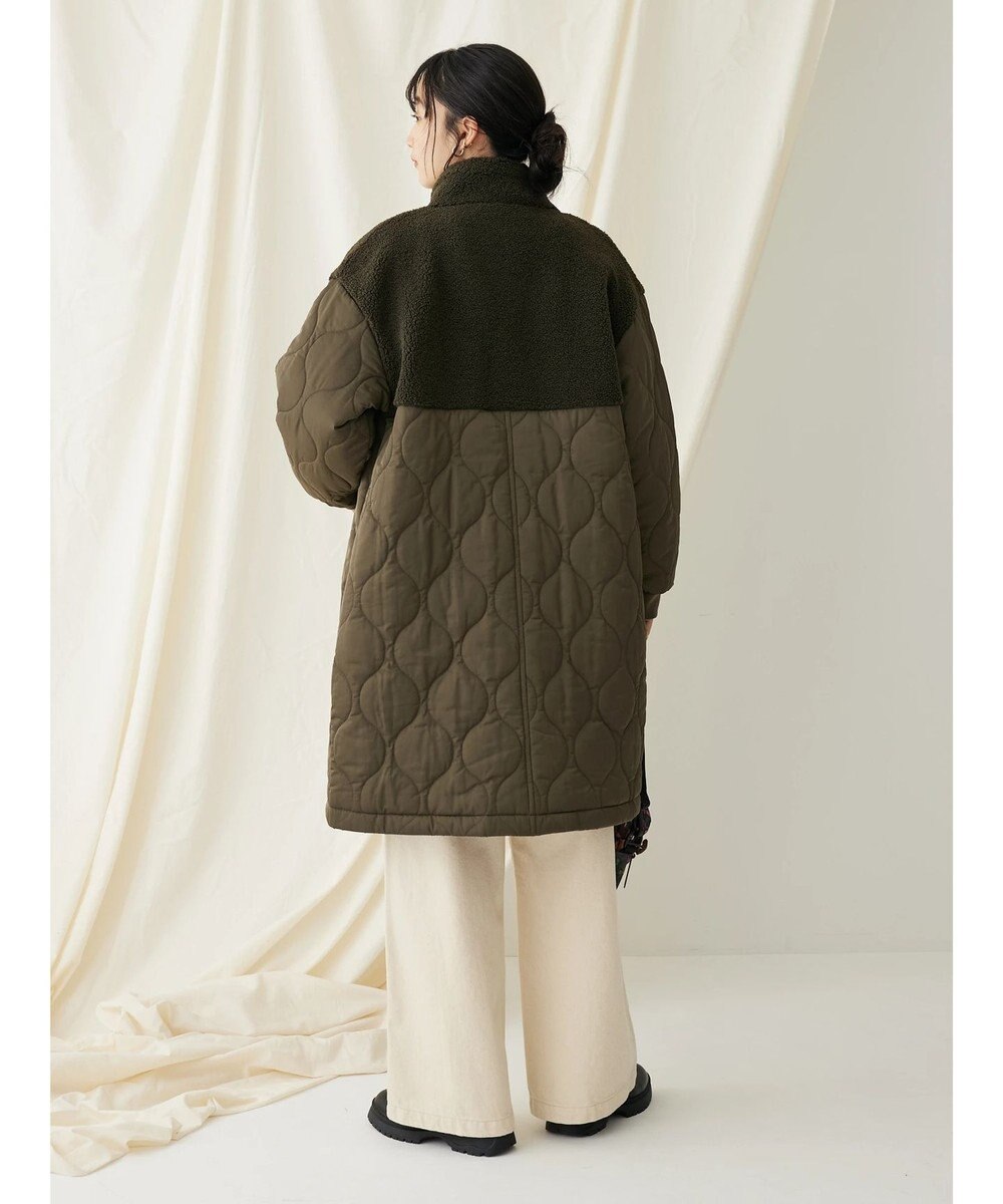 CRAFT STANDARD BOUTIQUE ボア＆キルティングスタンドコート 