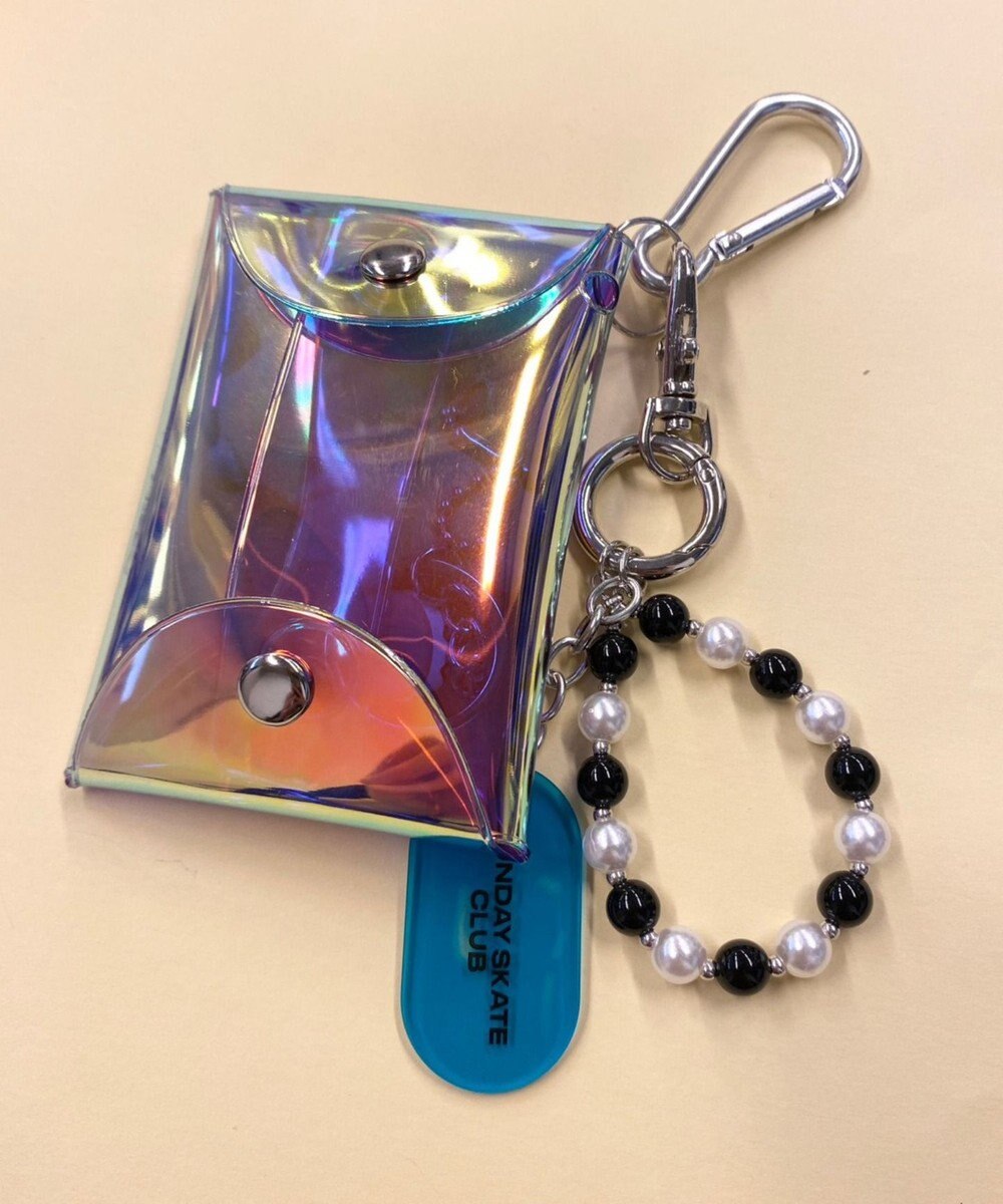 WEGO カラビナ付きミニポーチ 