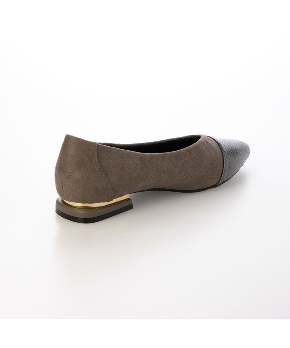 MODE ET JACOMO <noyau>ポインテッドトゥコンビデザインパンプス 