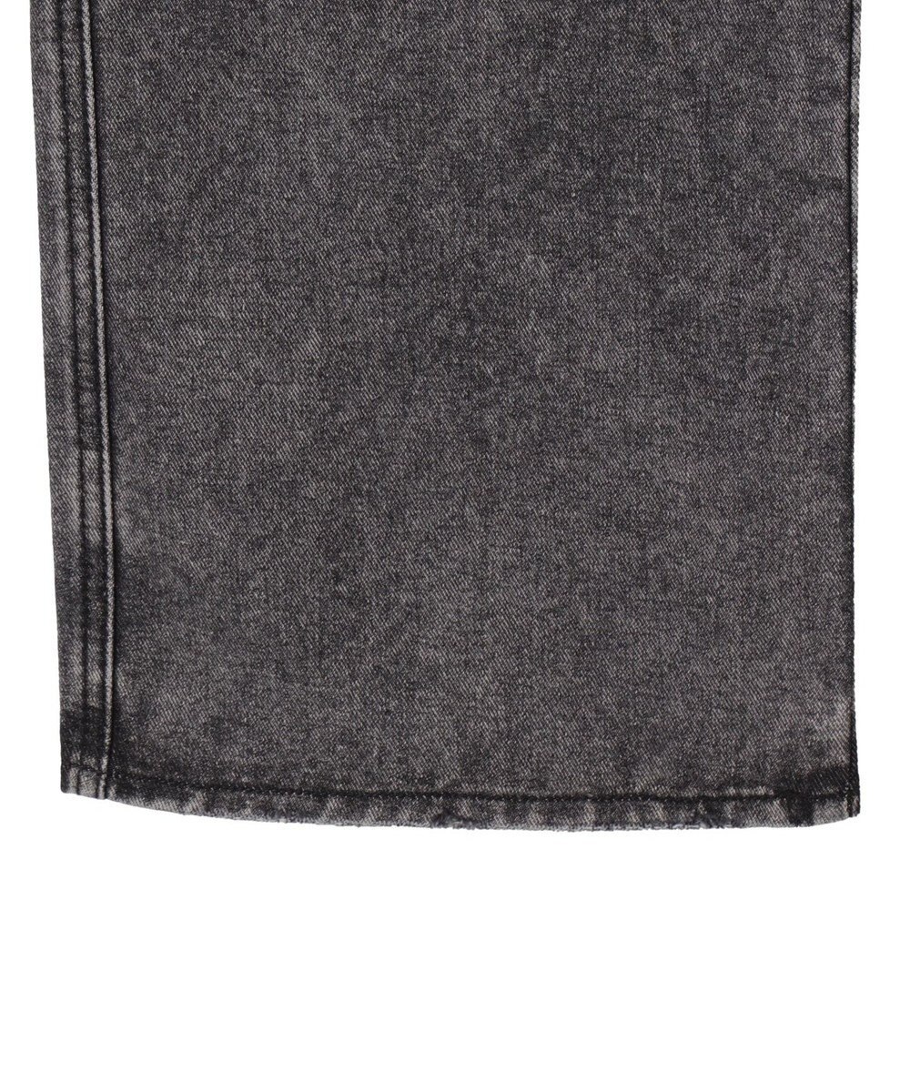 WEGO 【新色追加/美脚/XSSMLサイズ展開】ストレートデニムパンツ 