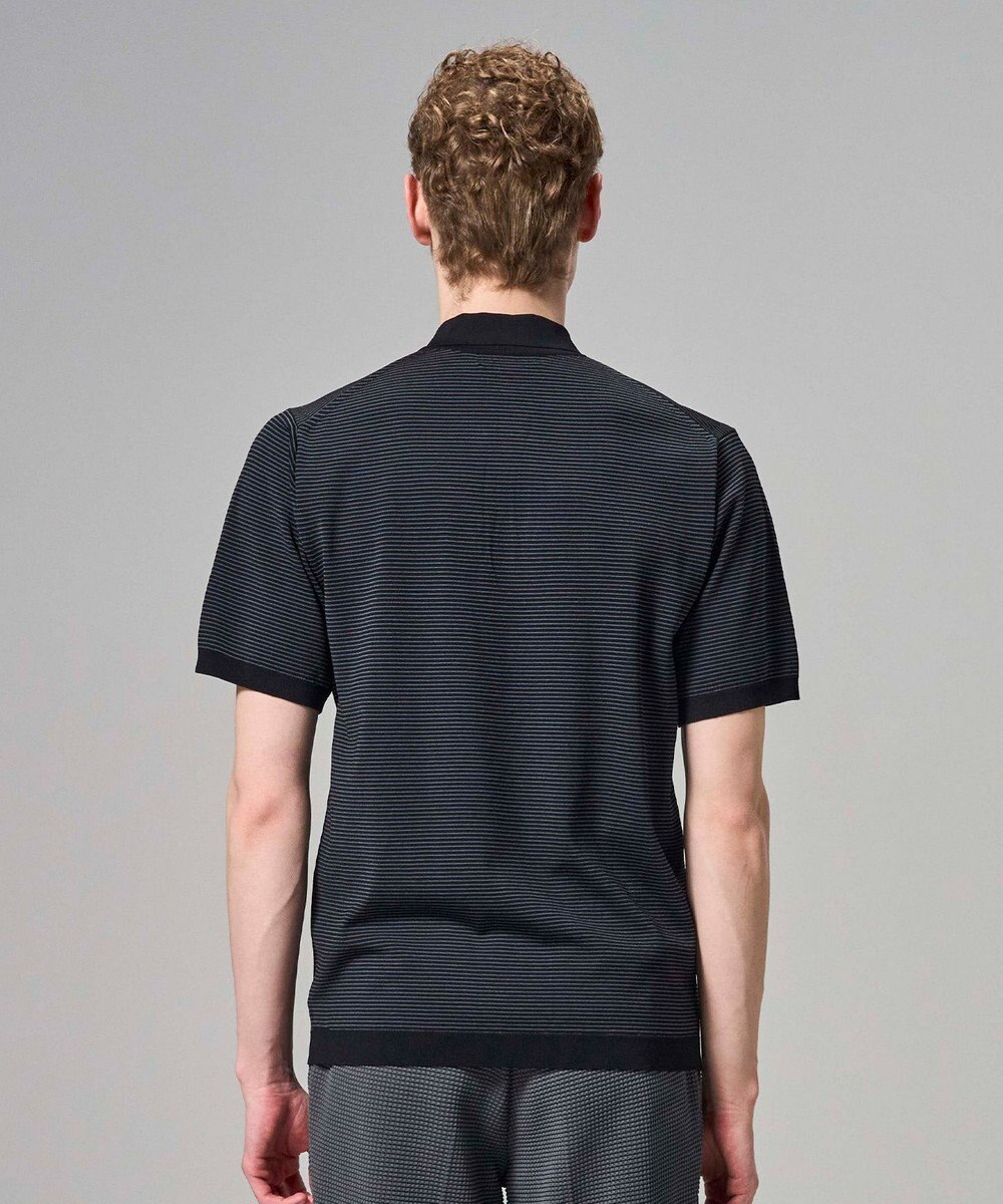 JOSEPH HOMME 【新柄】リュクスレーヨンボーダー　ポロニット 