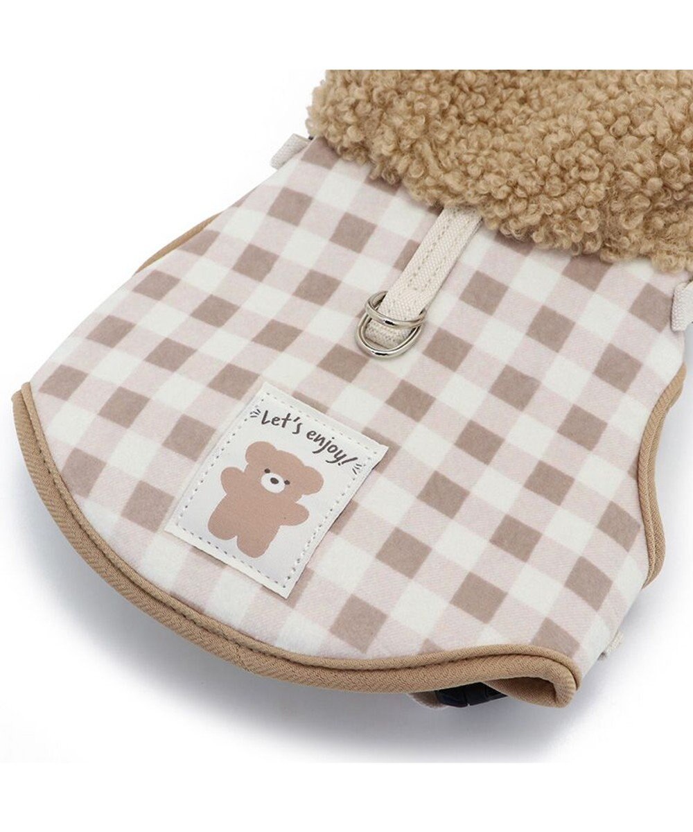 PET PARADISE ペットパラダイス くま なりきり ハーネス 《 チェック柄 》 ＳＳ 