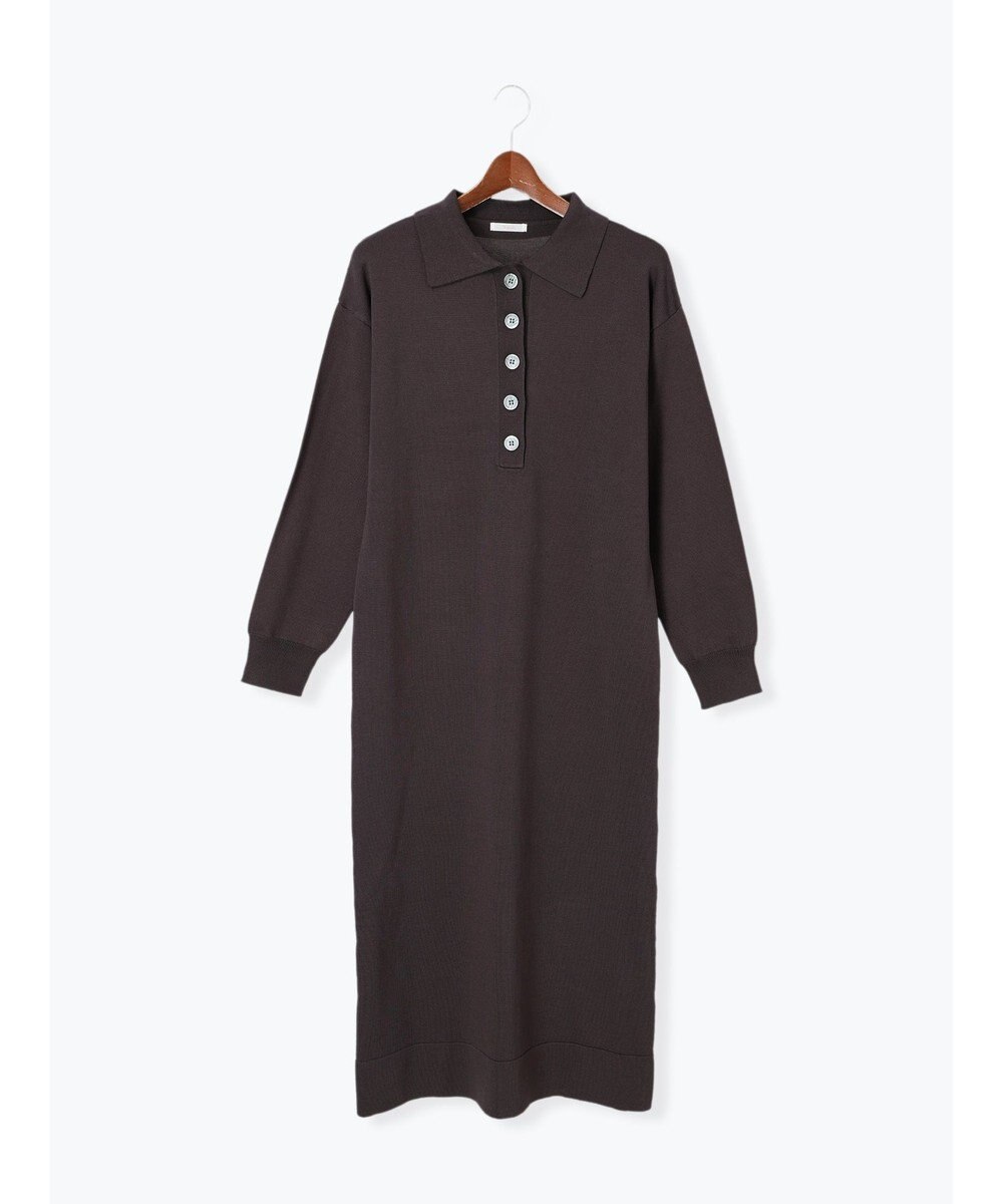 Te chichi ニットポロワンピース《2025Autumn catalog vol.2 item》 