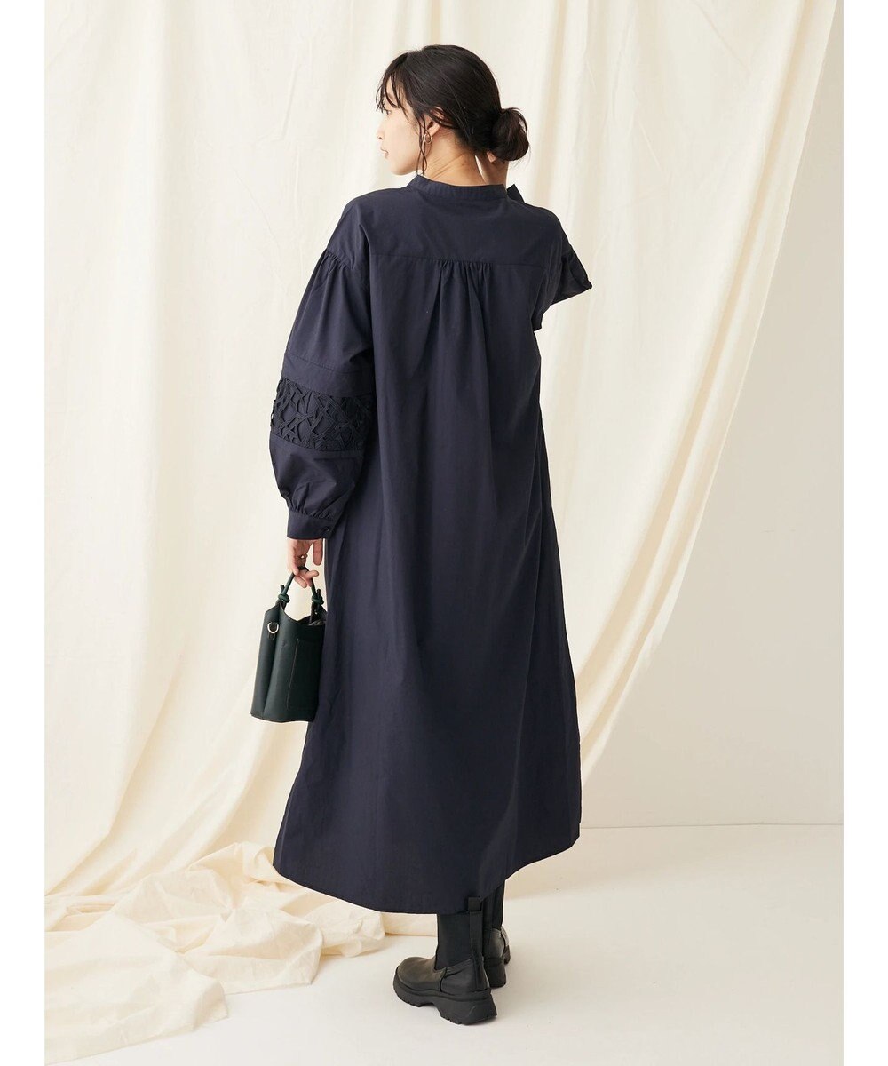 CRAFT STANDARD BOUTIQUE 袖レース使いワンピース 