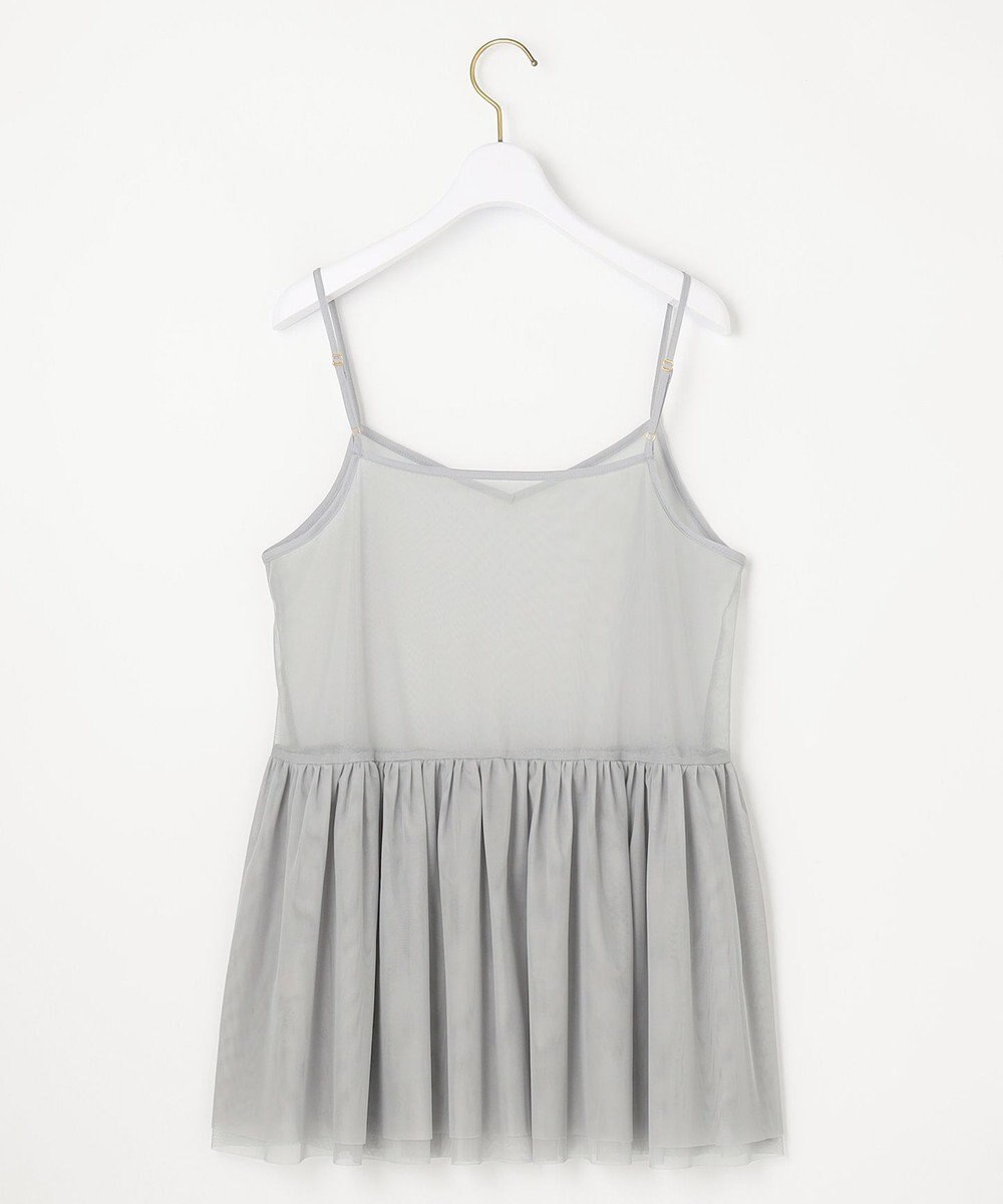 ANY SIS 【洗える】チュールレイヤード インナー 