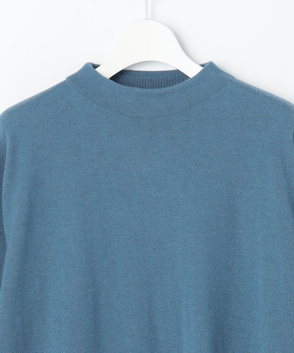 自由区 S 【SHIHOさん着用】ウールハイゲージモックネック ニット 