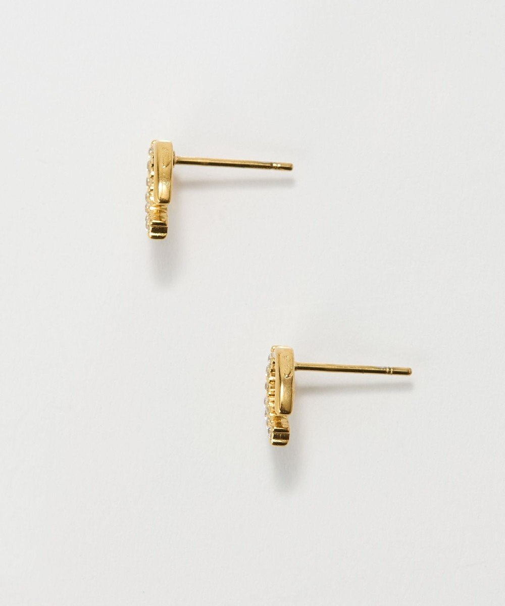 Phoebe 〈金属アレルギー対応〉グロッシーミニホースシューピアス　ゴールド　ステンレス/馬蹄/蹄鉄/ラッキーモチーフ/ギフト/プレゼント 