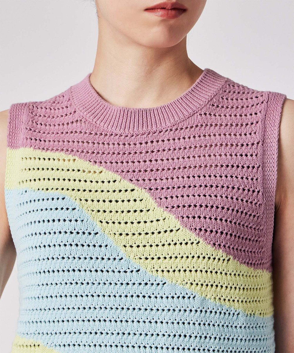 Paul Smith 【洗える】インターシャ ライン ベスト 