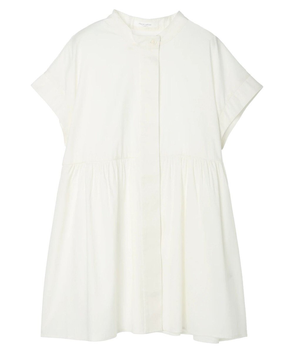 Green Parks 接触冷感　フレンチスリーブチュニック 