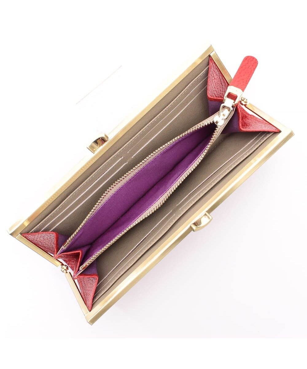 A.D.M.J. 【牛革】アールデコガマグチウォレット 