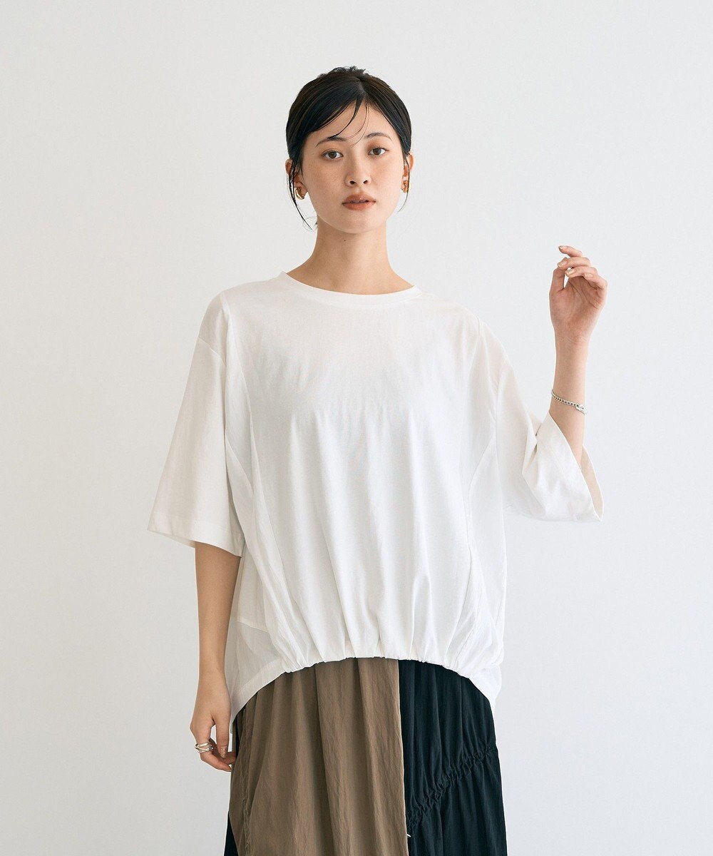 YECCA VECCA 素材MIXカットプルオーバー 