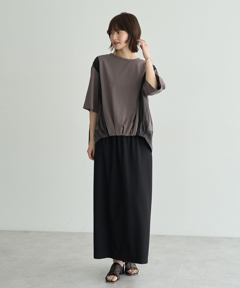 YECCA VECCA 素材MIXカットプルオーバー 