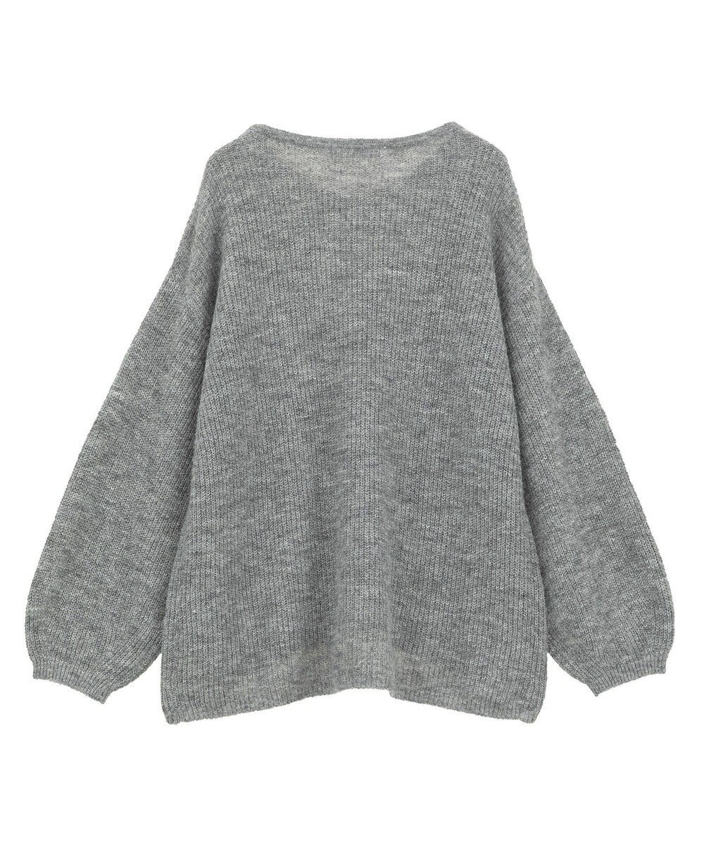 Green Parks シアーゆったりニットプルオーバー 