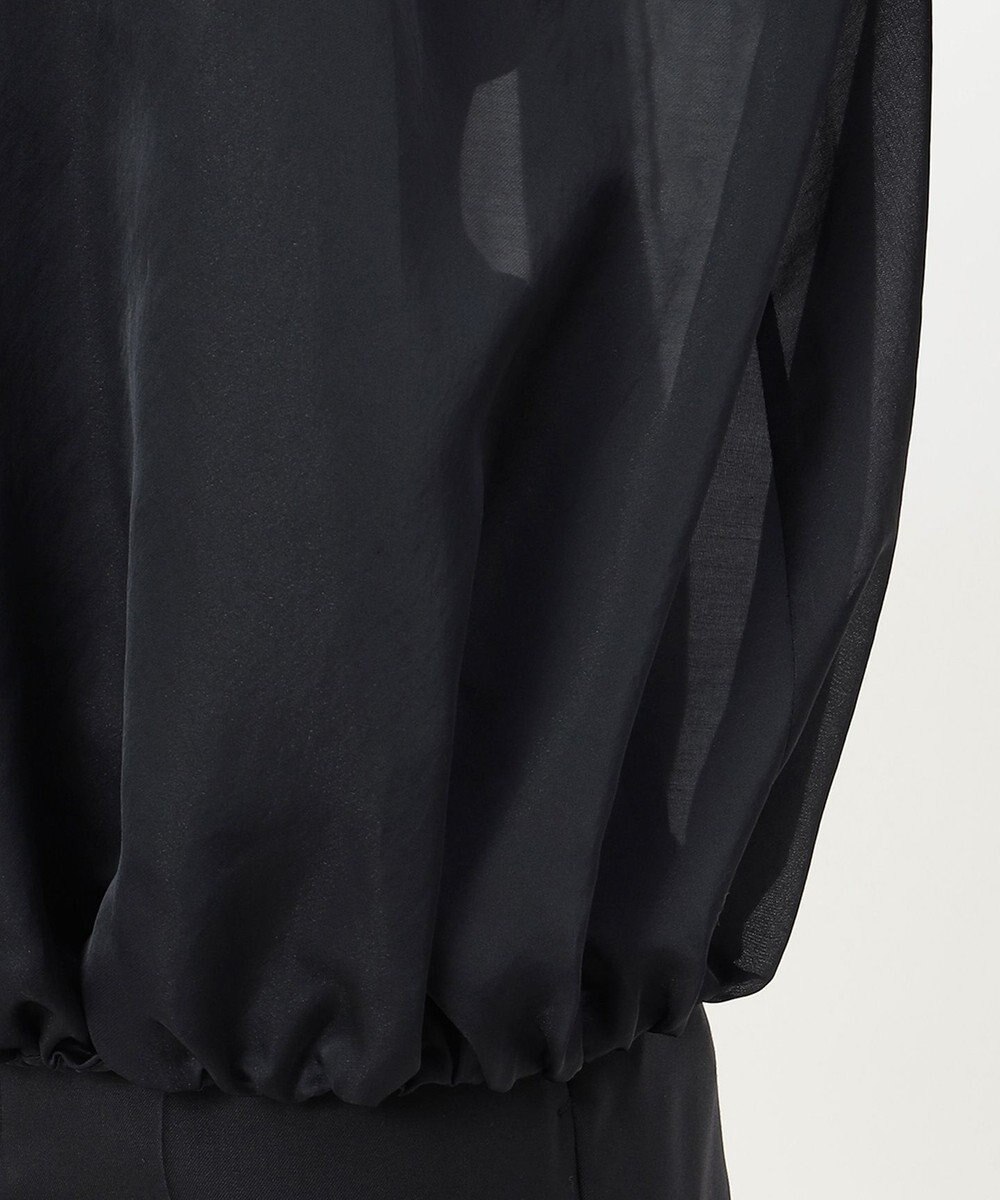 23区 【エステータ】シルクコットンオーガンジー ブラウス 