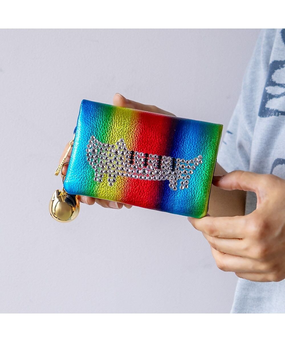 tsumori chisato CARRY キラネコ　2つ折り財布 