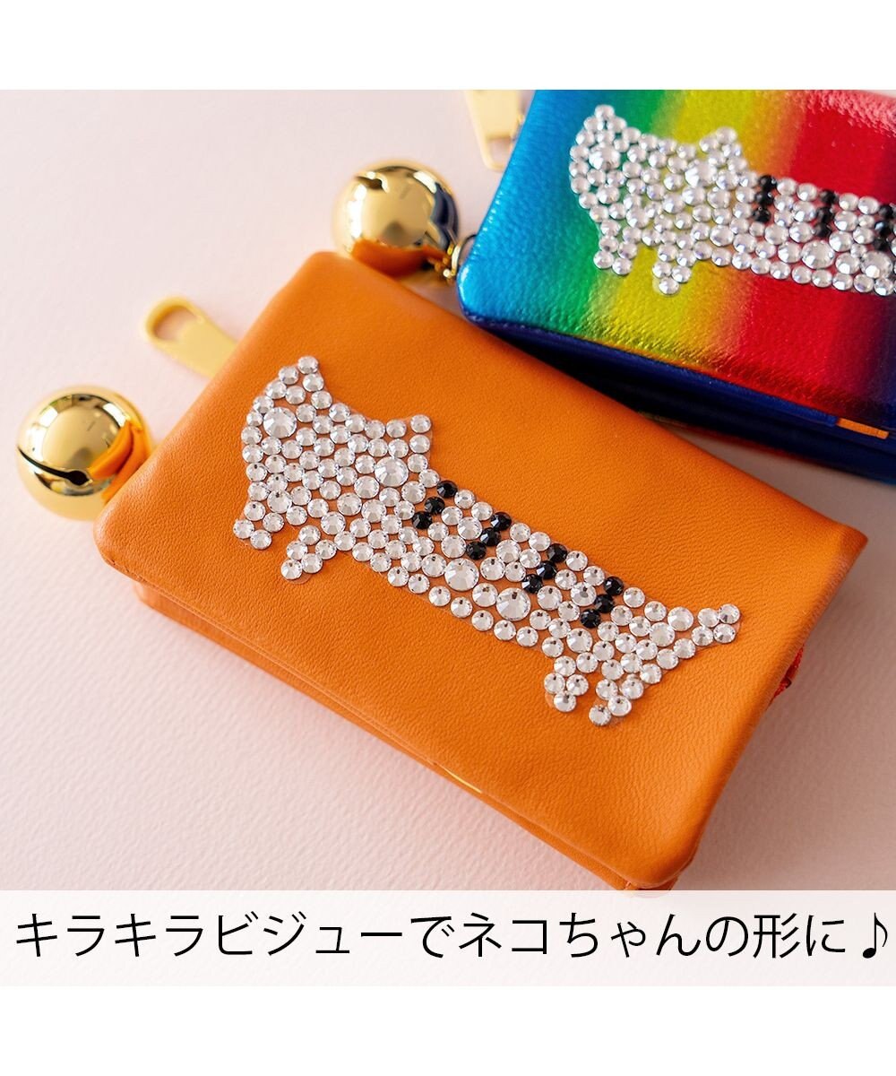 tsumori chisato CARRY キラネコ　2つ折り財布 