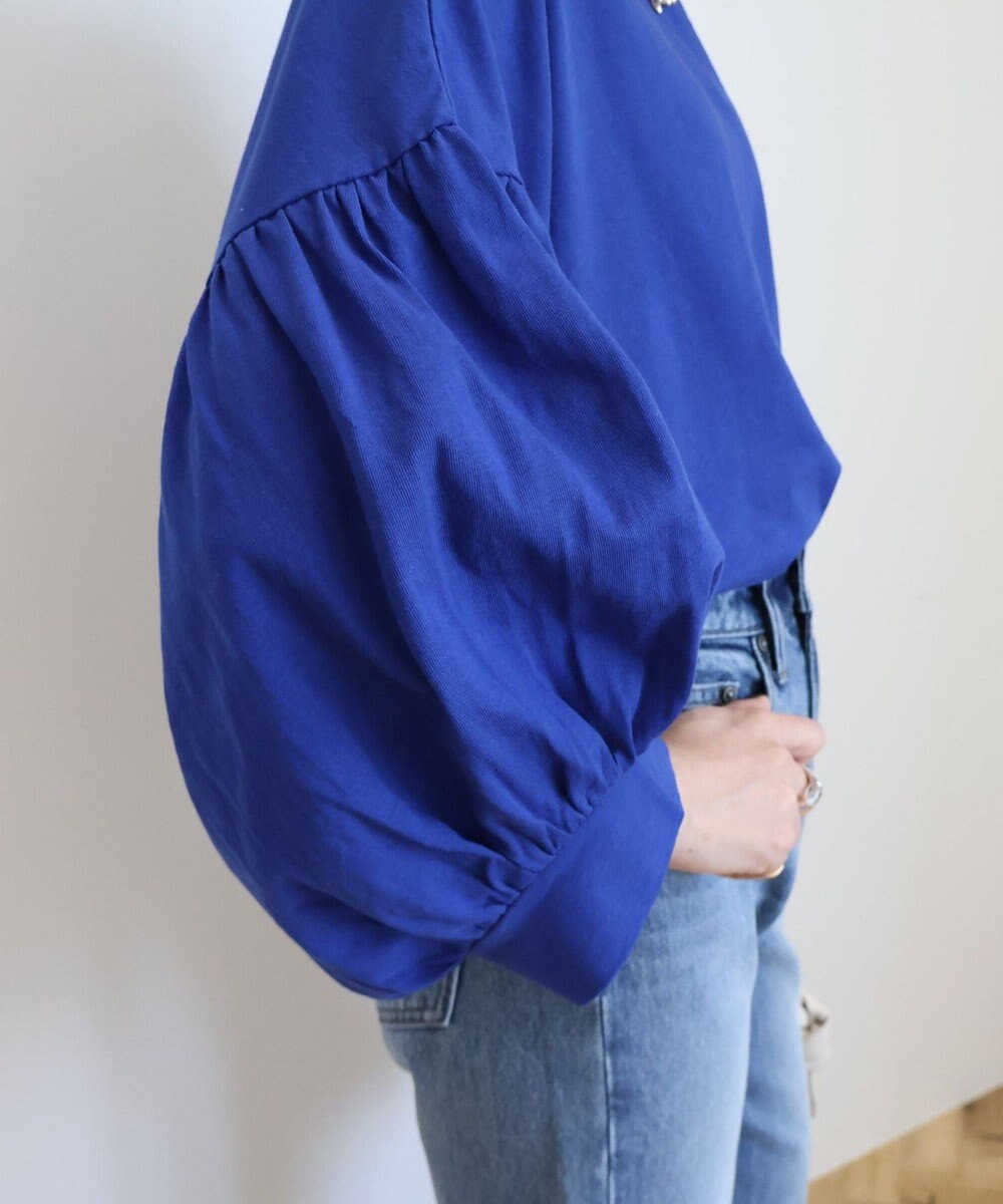 AMERICAN HOLIC ドルマンギャザースリーブカットプルオーバー 