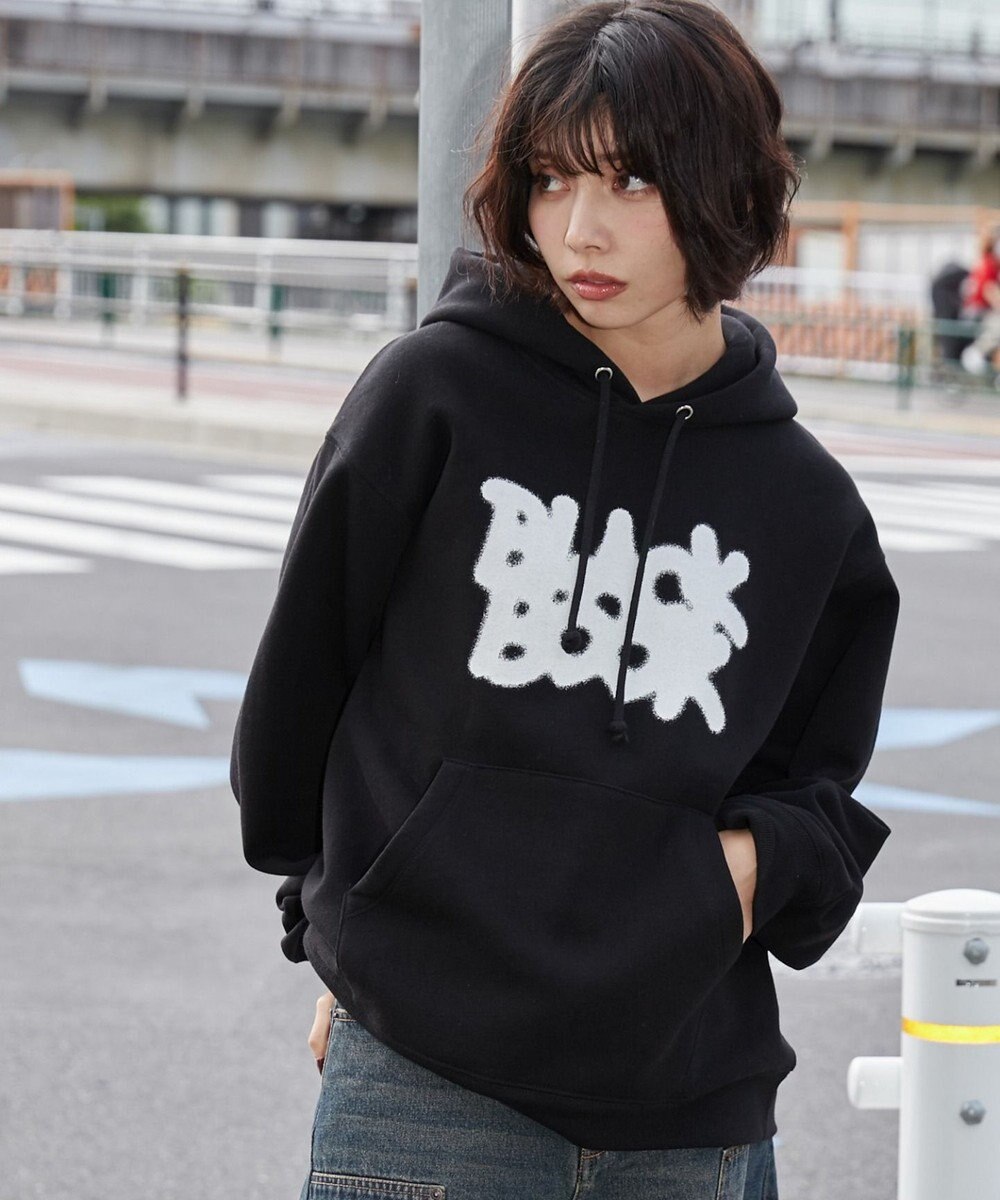 ユニセックス着用ITEM/裏起毛/SMLサイズ展開】リラックスフィットスプレーグラフィックパーカー / WEGO | ファッション通販  【公式通販】オンワード・クローゼット