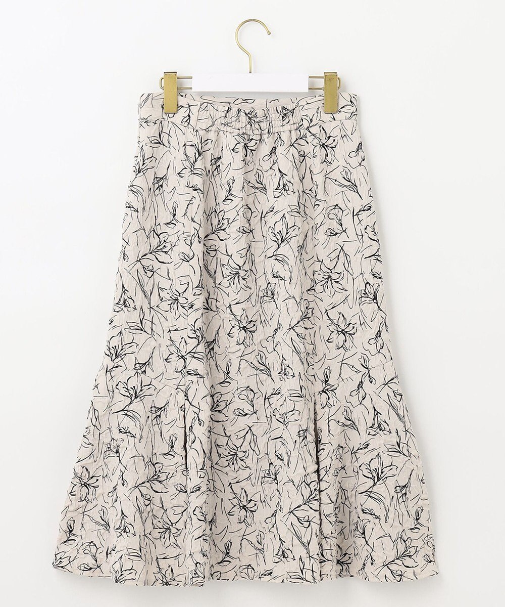 ANY SIS 【洗える】フラワーフクレジャカード スカート 