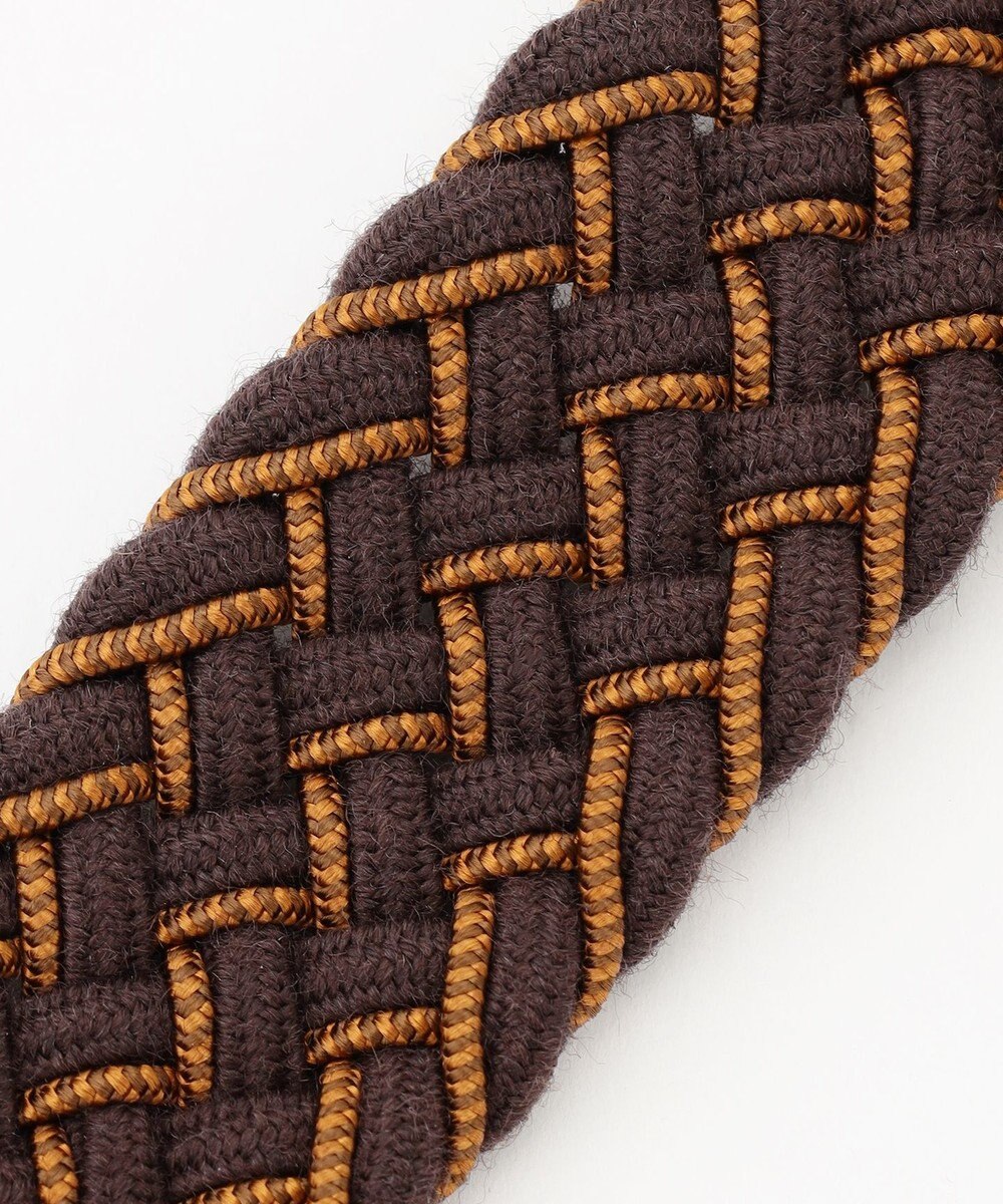 JOSEPH ABBOUD 【イタリア素材・ストレッチ・日本製】ウールビスコースストレッチ ベルト 