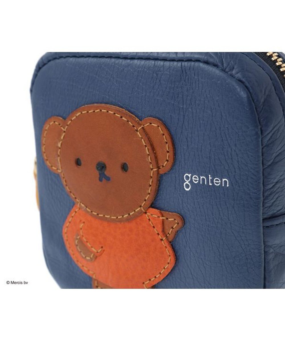 genten 【WEB限定】miffy collection ポーチ「ボリス」 