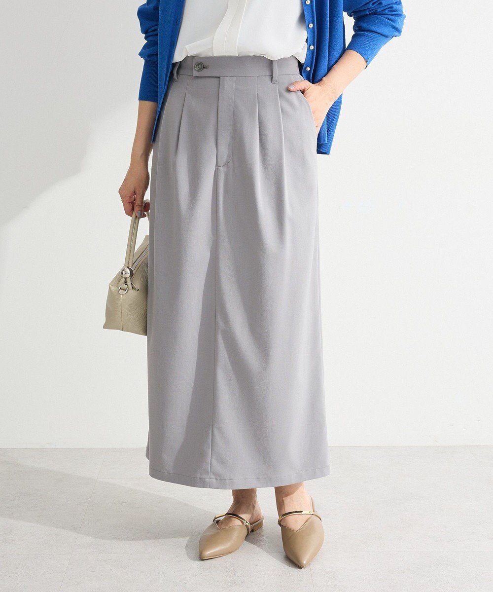 Green Parks イージーケアタック入りスカート 